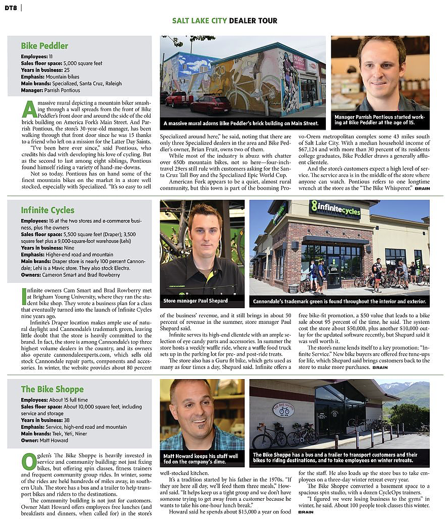 Bike studio salt hotsell lake